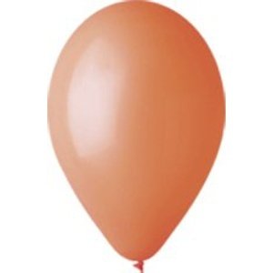 Balóniky 100ks pastelové oranžové