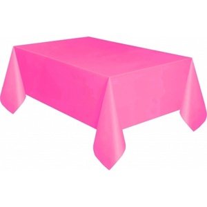 OBRUS plastový Hot Pink
