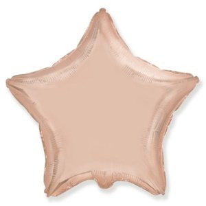 BALÓNIK fóliový Hviezda Rose Gold 46cm