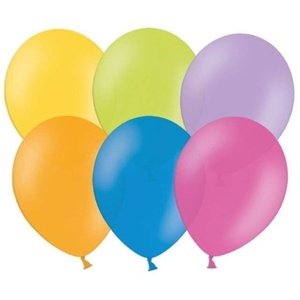 Balónik latexový pastelový mix farieb 30 cm 50 ks