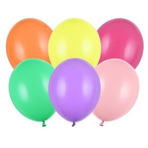 Balóniky latexové 30 cm mix farieb 100 ks