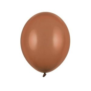 Balóniky latexové pastelové Mocca 12cm 1ks