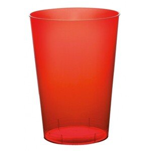 Tégliky plastové červené 200 ml 10 ks
