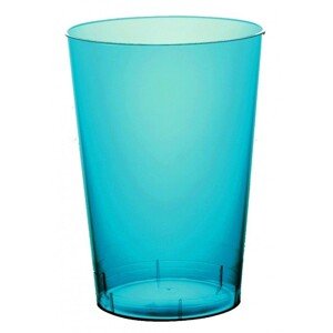 Tégliky plastové tyrkysové 200 ml 10 ks