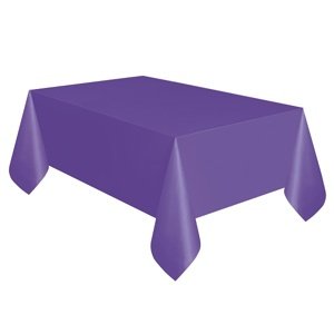 Obrus ​​plastový Neon Purple 1 ks