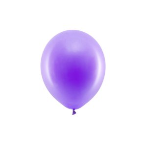 Dúhové balóny 23 cm, pastelové, fialové (1 balenie / 10 ks)