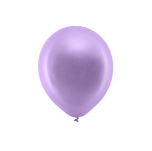 Balóniky Dúha 30cm metalické, fialové (1 balenie / 10 ks)