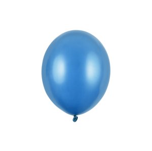 Balóniky Strong 30cm, metalická karibská modrá (1 balenie / 10 ks)