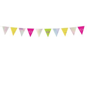 Girlanda Electric Holo - Vlajky, mix, 1,8 m