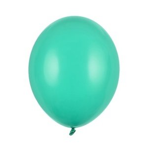 Balónik latexový pastelový akvamarín 12cm 1 ks