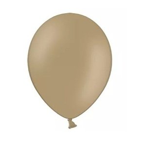 Balónik latexový pastelový Capuccino 12cm 1 ks