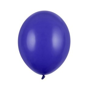 Balónik latexový pastelový kráľovsky modrý 12 cm 1 ks