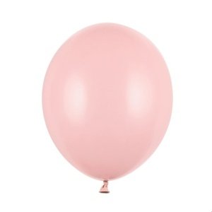 Balónik latexový pastelový svetlo ružový 12cm 1 ks