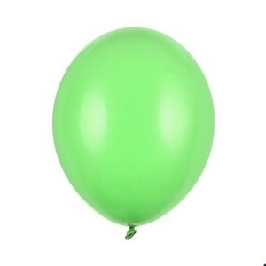 Balónik latexový pastelový svetlo zelený 12cm 1 ks