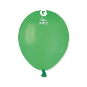 Balónik latexový pastelový zelený 12 cm 1 ks