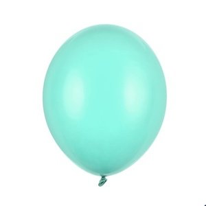 Balónik latexový svetlo mintový 12cm 1 ks