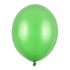 Balóniky latexové metalické zelené jablko 23 cm 1ks