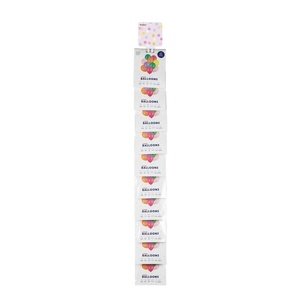 Spona plastová s 10 háčikmi, biela, 1075x400 mm