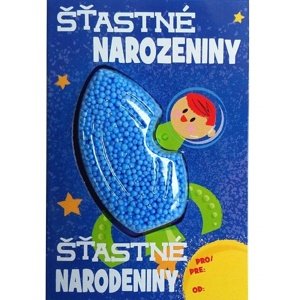Prianie s plastelínou PlayFoam Raketa, Šťastné narodeniny