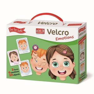 Hra Velcro skladačky - Emócie