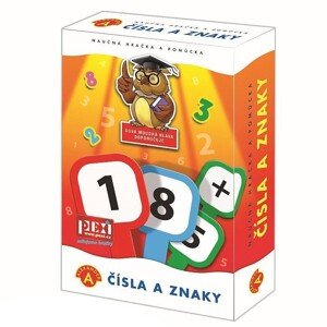 Hra vzdelávacia Ceduľky - Čísla a znaky