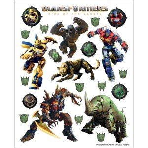 Nálepky Mini Transformers 13,2 x 16,5 cm
