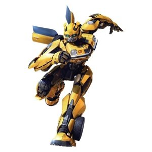 Nálepka 3D Transformers Bumblebee 8.5 x 24 cm