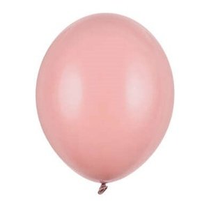 Balóniky latexové pastelové tmavo zaprášená ruža 23 cm 100 ks