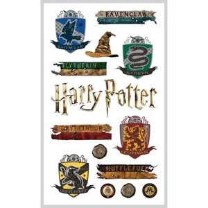 Nálepky Mini Harry Potter Erby 7,5 x 12,3 cm