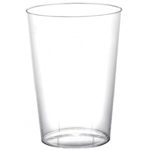 Tégliky plastové priehľadné 200 ml 10 ks
