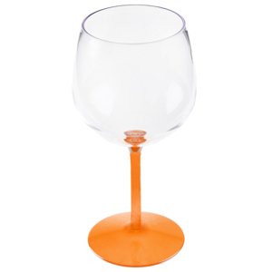 Pohár plastový nerozbitný oranžový 582ml 1 ks