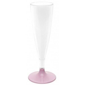 Poháre plastové Rose 13,8 cl 6 ks