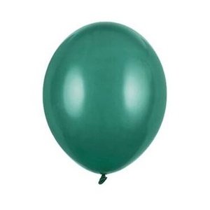Balónik latexový 12cm fľaškovo zelený 100 ks