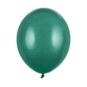 Balónik latexový 23cm fľaškovo zelený 100 ks