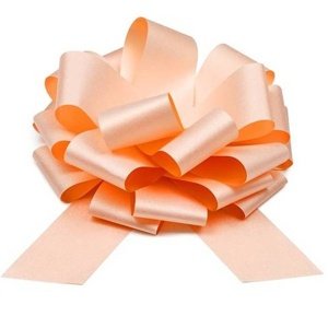 Mašľa dekoratívna púdrovo ružová 30 cm 1 ks