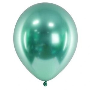 Balóniky latexové lesklé Glossy zelené 30 cm 10 ks