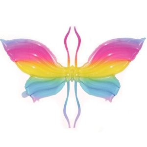 Krídla nafukovací motýľ, rainbow