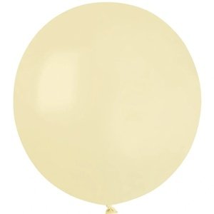 Balónik latexový krémový 48cm 1ks