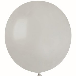 Balónik latexový šedý 48cm 1ks