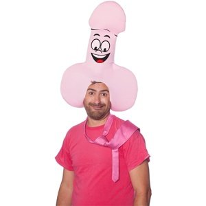 Parochňa ružová v tvare penisu
