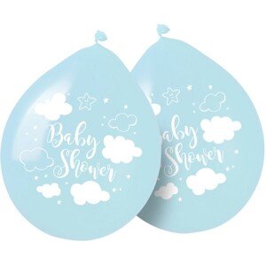 Latexové balóniky Baby Shower modré 30 cm 8 ks