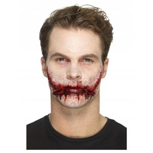 Make-Up krvavý úsmev, latexový