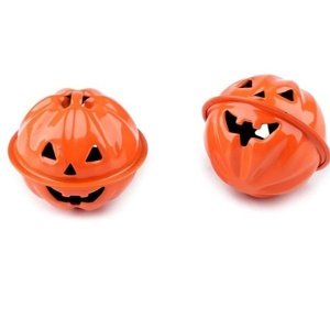 Halloweenska tekvica 40 mm 10 ks
