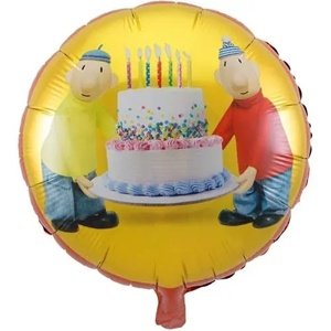 Fóliový balón Pat a Mat 45 cm
