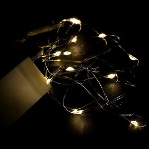 LED osvetlenie biele teplé 2 m