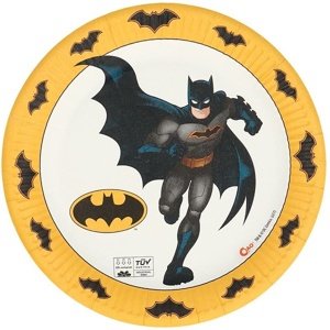 Papierové taniere Batman 23 cm 8 ks