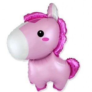 Fóliový balónik pony ružový