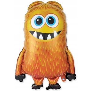 Fóliový balón Monster oranžový 60 cm