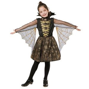 Kostým Strašidelná pavúčia princezná 130-140 cm