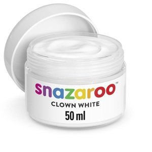Farba na tvár Clown White 50 ml